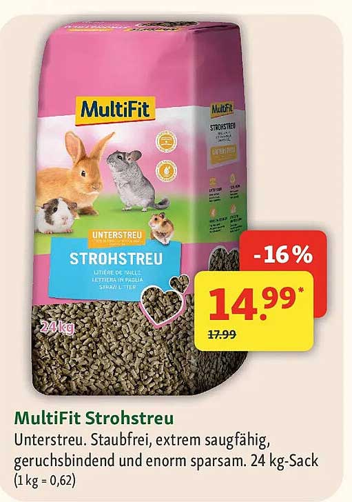 MultiFit Strohstreu