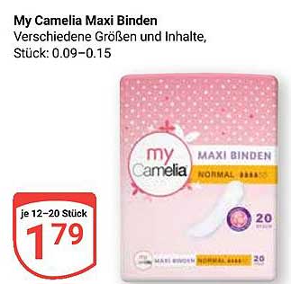 My Camelia Maxi Binden
