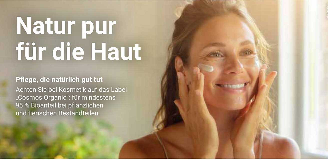Natur pur für die Haut