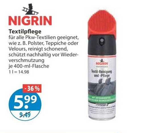 NIGRIN Textilpflege