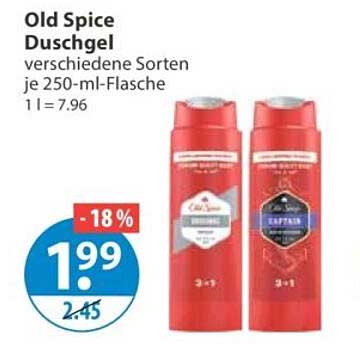 Old Spice Duschgel verschiedene Sorten je 250-ml-Flasche
