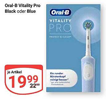 Oral-B Vitality Pro Black oder Blue