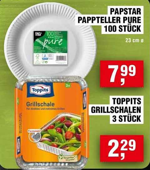PAPSTAR PAPPTELLER PURE 100 STÜCK