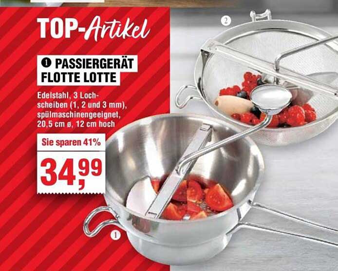 PASSIERGERÄT FLOTTE LOTTE