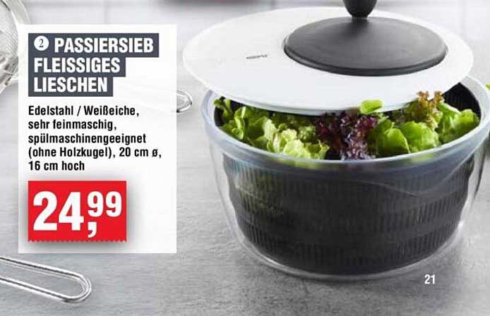 PASSIERSIEB FLEISSIGES LIESCHEN