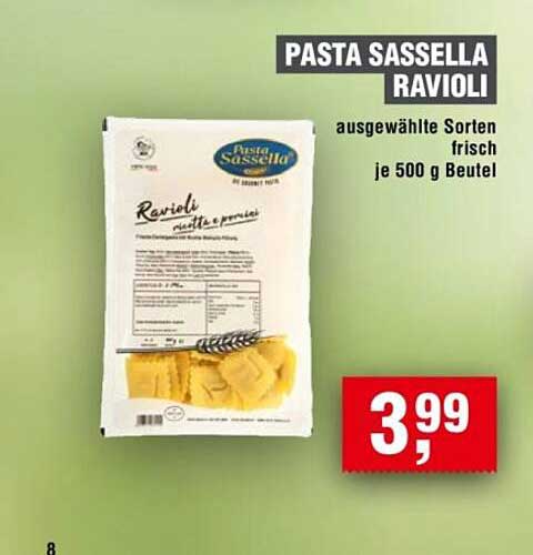 PASTA SASSELLA RAVIOLI