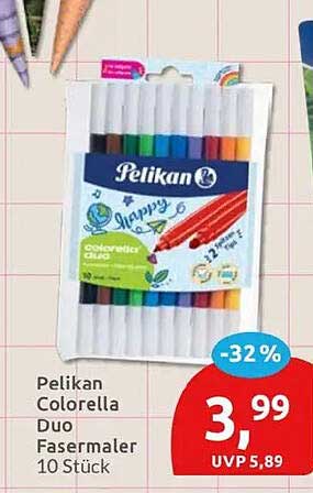 Pelikan Colorella Duo Fasermaler 10 Stück