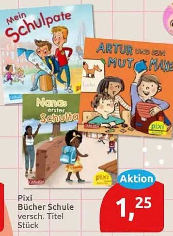Pixi Bücher Schule versch. Titel Stück