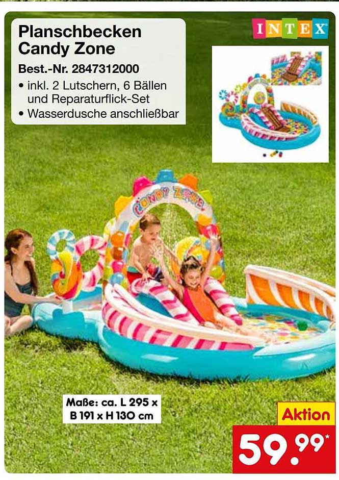 Planschbecken Candy Zone