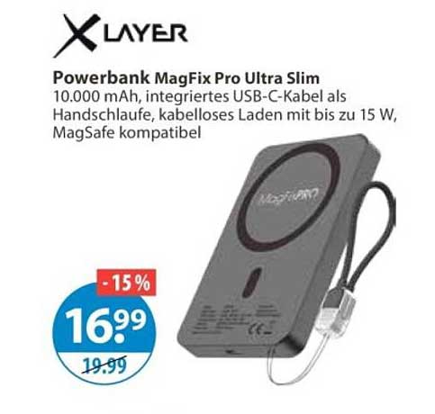 Powerbank MagFix Pro Ultra Slim