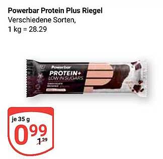 Powerbar Protein Plus Riegel