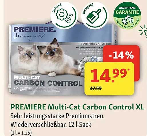 PREMIERE Multi-Cat Carbon Control XL