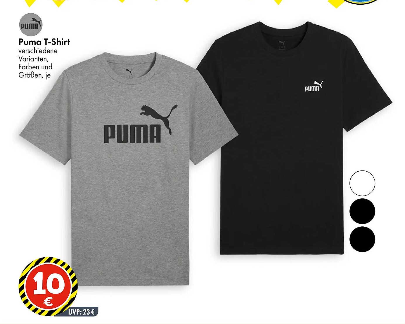 Puma T-Shirt verschiedene Varianten, Farben und Größen, je