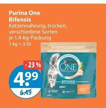Purina One Bifensis Katzennahrung, trocken, verschiedene Sorten je 1,4-kg-Packung