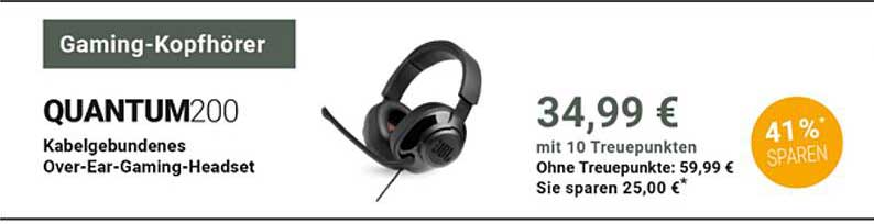 QUANTUM200 Kabelgebundenes Over-Ear-Gaming-Headset