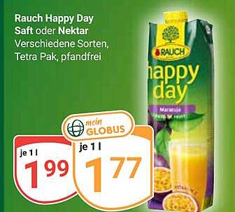 Rauch Happy Day Saft oder Nektar