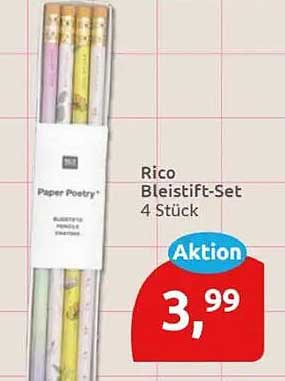 Rico Bleistift-Set 4 Stück
