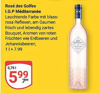 Rosé des Golfs I.G.P Méditerranée