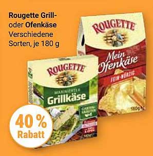 Rougette Grill- oder Ofenkäse Verschiedene Sorten, je 180 g