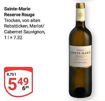 Sainte-Marie Reserve Rouge