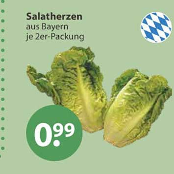 Salatherzen aus Bayern je 2er-Packung