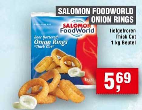 SALOMON FOODWORLD ONION RINGS