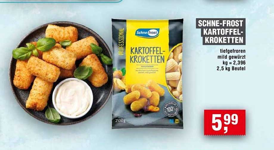 SCHNE-FROST KARTOFFEL-KROKETTEN