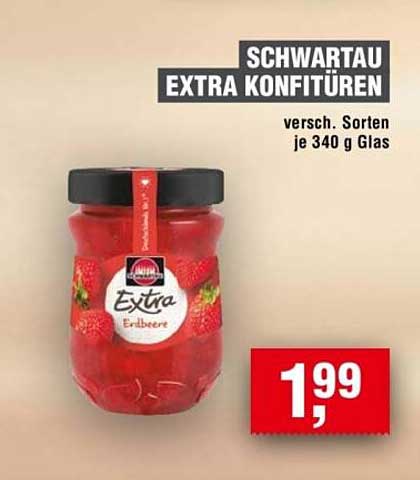 SCHWARTAU EXTRA KONFITÜREN