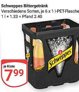 Schweppes Bittergetränk