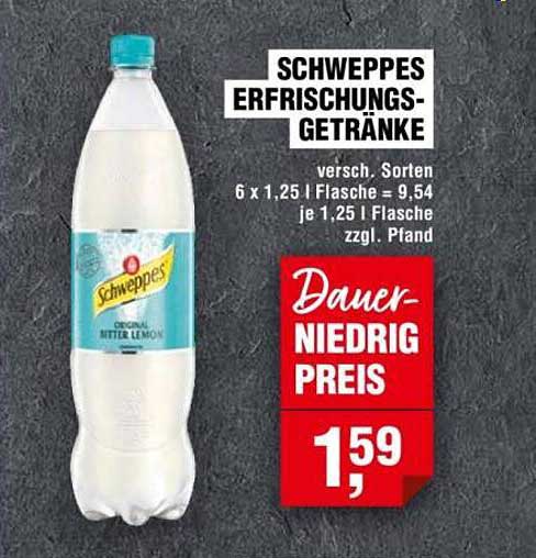 SCHWEPPES ERFRISCHUNGS-GETRÄNKE