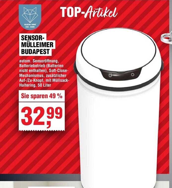 SENSOR-MÜLLEIMER BUDAPEST