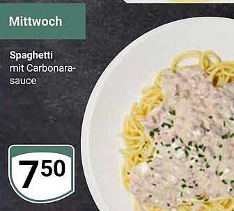 Spaghetti mit Carbonara-sauce