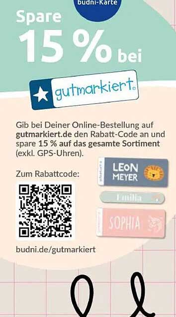 Spare 15 % bei gutmarkiert