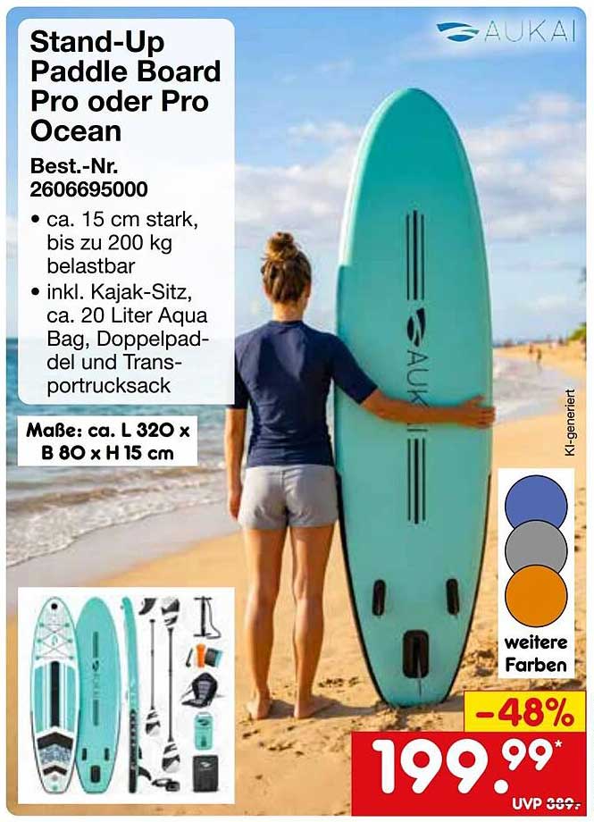 Stand-Up Paddle Board Pro oder Pro Ocean
