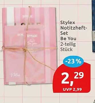 Stylex Notizheft-Set Be You 2-teilig Stück