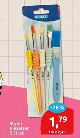 Stylex Pinselset 5 Stück