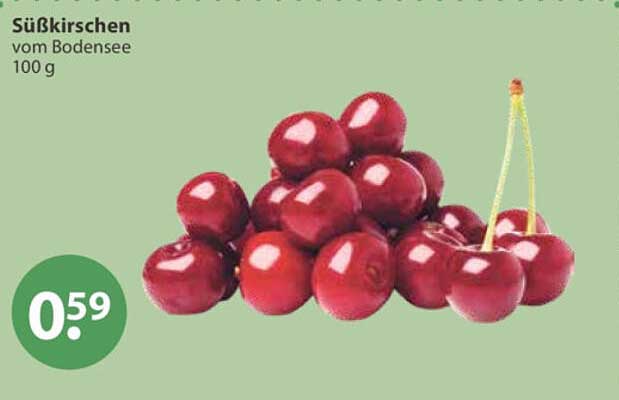 Süßkirschen vom Bodensee 100 g