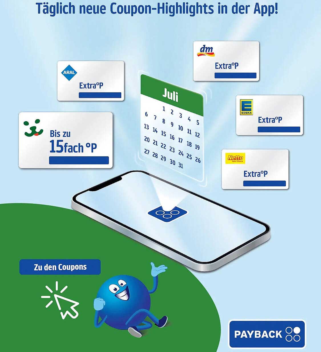 Täglich neue Coupon-Highlights in der App!