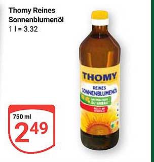 Thomy Reines Sonnenblumenöl