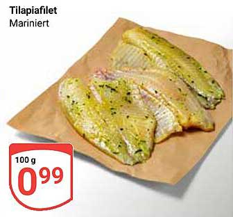 Tilapiafilet Mariniert