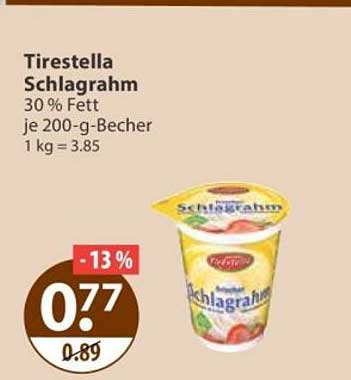 Tirestella Schlagrahm