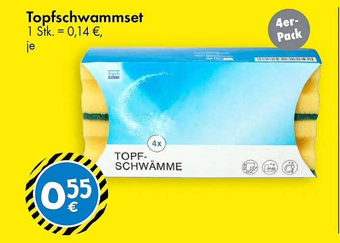 Topfschwammset