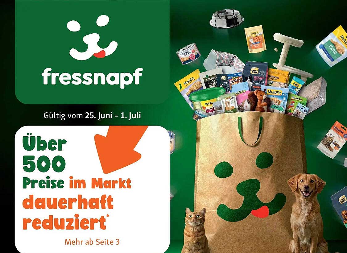 Über 500 Preise im Markt dauerhaft reduziert*