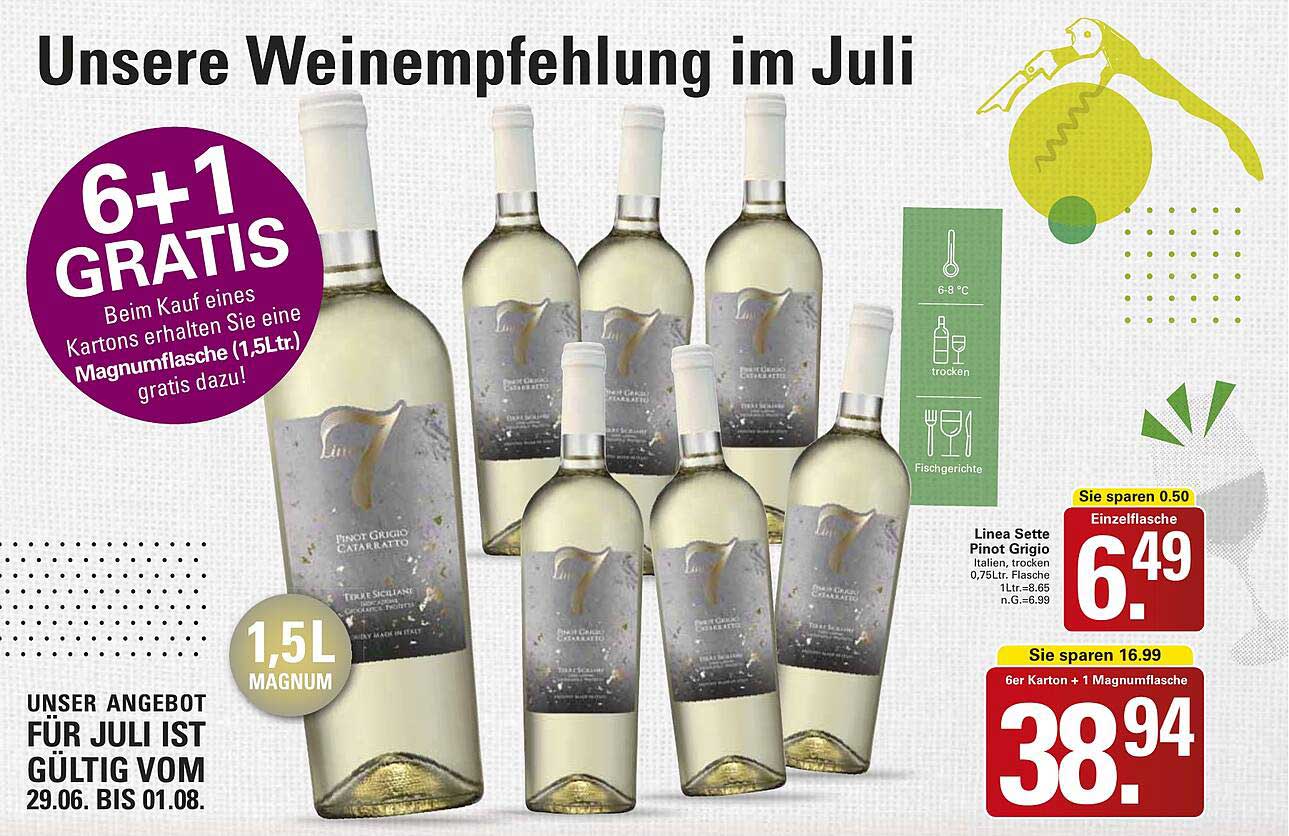 Unsere Weinempfehlung im Juli