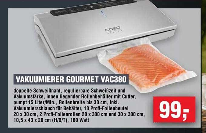 VAKUUMIERER GOURMET VAC380