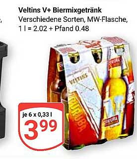Veltins V+ Biermixgetränk