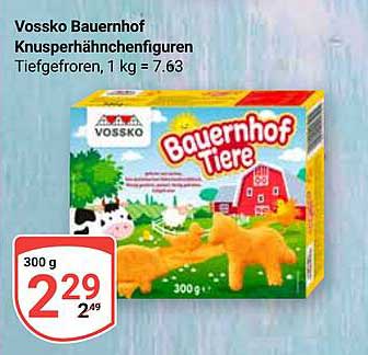 Vossko Bauernhof Knusperhähnchenfiguren