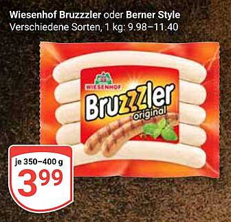Wiesenhof Bruzzzler oder Berner Style