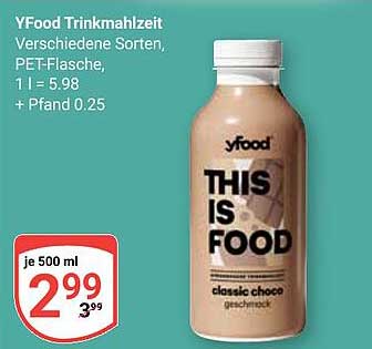 YFood Trinkmahlzeit