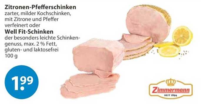 Zitronen-Pfefferschinken